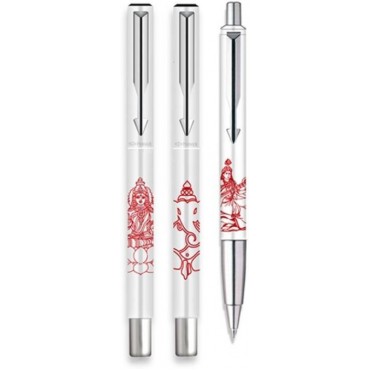 Parker Vector Ganesha, Saraswati & Laxmi Spl Pen Set